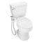 Brondell CleanSpa Luxury Hand-Held Bidet Holster with Integrated Shut Off, White MBH-40-W - alternate 5